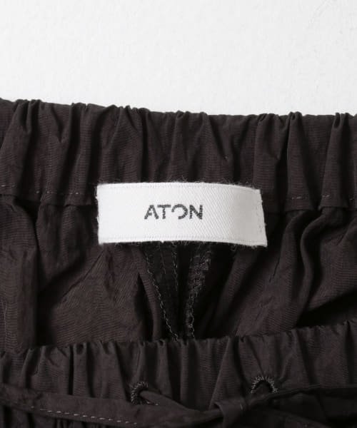ATON　HAND DYED NYLON OVER PANTS 