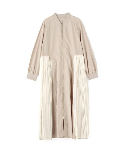 Risley/リズレー/ショートトレンチアンサンブル 【WEB限定】ブラッシュドビーバー ショート丈ノーカラーコート NAN1868015742(14168円)