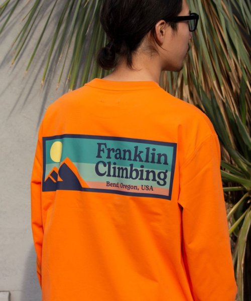 GLOSTER(GLOSTER)/【限定展開】【Franklin Climbing/フランクリンクライミング】バックプリントロンTee/img16