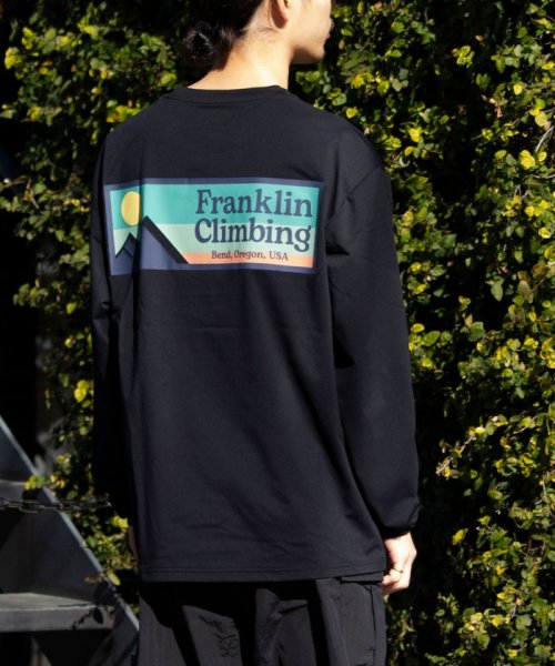 GLOSTER(GLOSTER)/【限定展開】【Franklin Climbing/フランクリンクライミング】バックプリントロンTee/img30