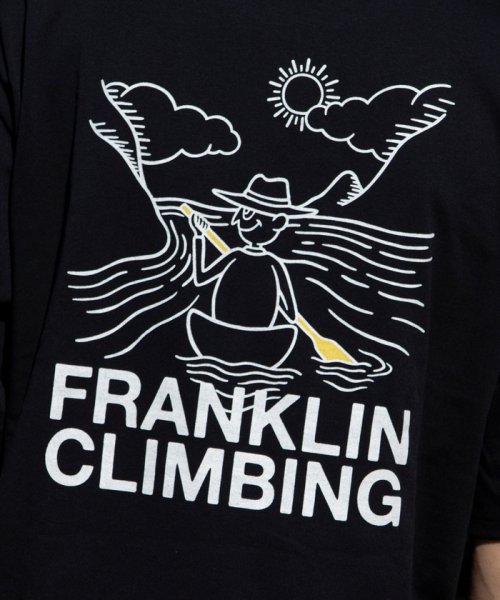 GLOSTER(GLOSTER)/【限定展開】【Franklin Climbing/フランクリンクライミング】 バックプリント カヌーグラフィックTシャツ/img27