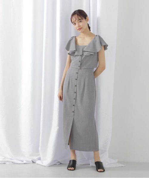 JILL by JILL STUART(ジル バイ ジル スチュアート)/リネンライククロップドブラウス　WEB限定カラー:ブルー/img05