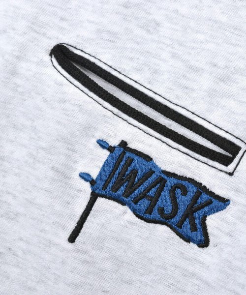 WASK(ワスク)/【抗菌防臭】配色ステッチ７分袖天竺Tシャツ(100~160cm)/img05