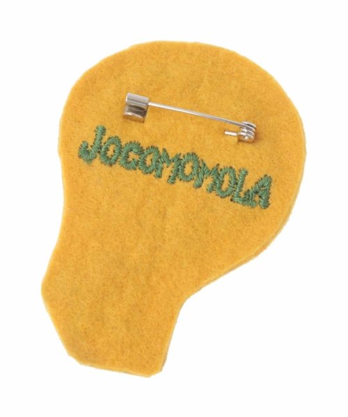Jocomomola(ホコモモラ)/フラワー&ネコデザインワッペンブローチ/img02