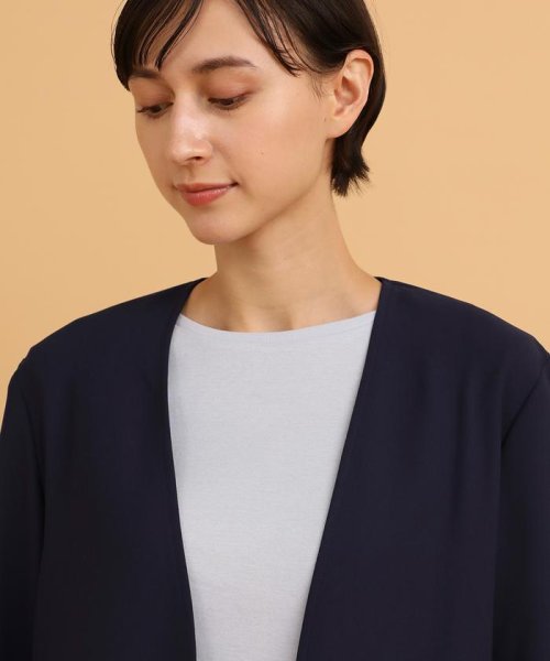 ノーカラージャケット 