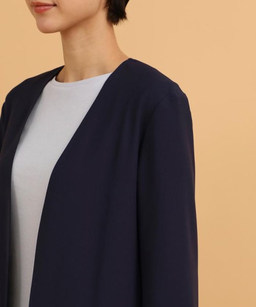 ノーカラージャケット 