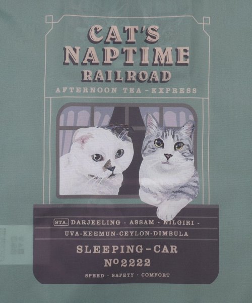 Afternoon Tea LIVING(アフタヌーンティー・リビング)/【WEB限定】ポケッタブルショッピングバッグ/Cat's NapTime/img04