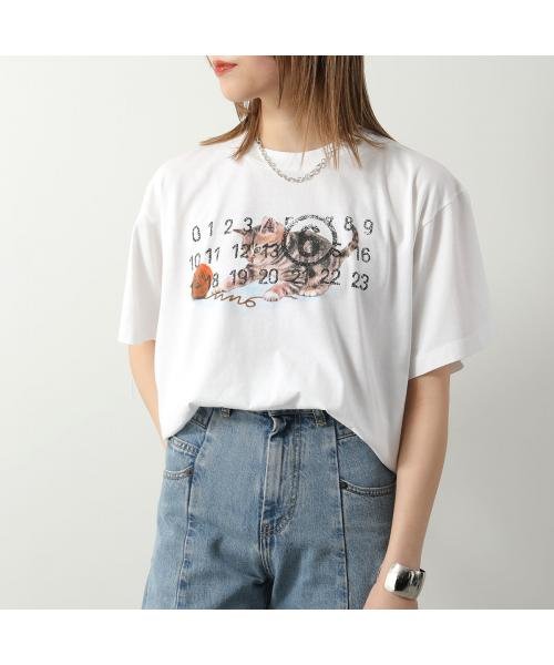 MM6 Maison Margiela(MM６　メゾンマルジェラ)/MM6 半袖 Tシャツ SH0GC0015 S23588 キャット プリント/img03