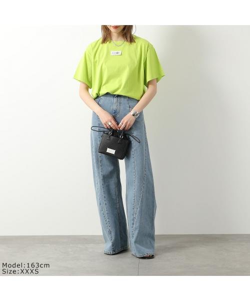 MM6 Maison Margiela(MM６　メゾンマルジェラ)/MM6 半袖 Tシャツ SH0GC0018 S24312 コットン ナンバーロゴ/img02