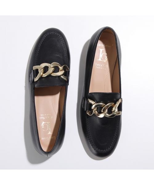 LUCA GROSSI ローファー H151M MONTE レザー チェーン LUCA GROSSI ローファー H151M MONTE レザー