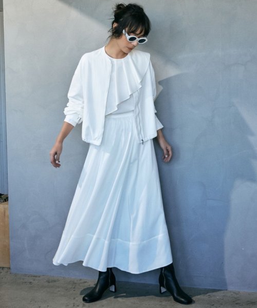 【接触冷感・UVカット・撥水・洗える】 ナイロンタスランツイル ブルゾン 