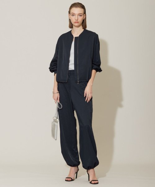 【接触冷感・UVカット・撥水・洗える】 ナイロンタスランツイル ブルゾン 