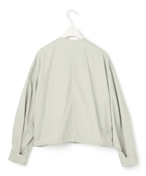 【接触冷感・UVカット・撥水・洗える】 ナイロンタスランツイル ブルゾン 