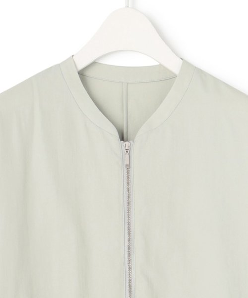 【接触冷感・UVカット・撥水・洗える】 ナイロンタスランツイル ブルゾン 