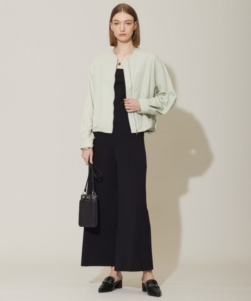 【接触冷感・UVカット・撥水・洗える】 ナイロンタスランツイル ブルゾン 