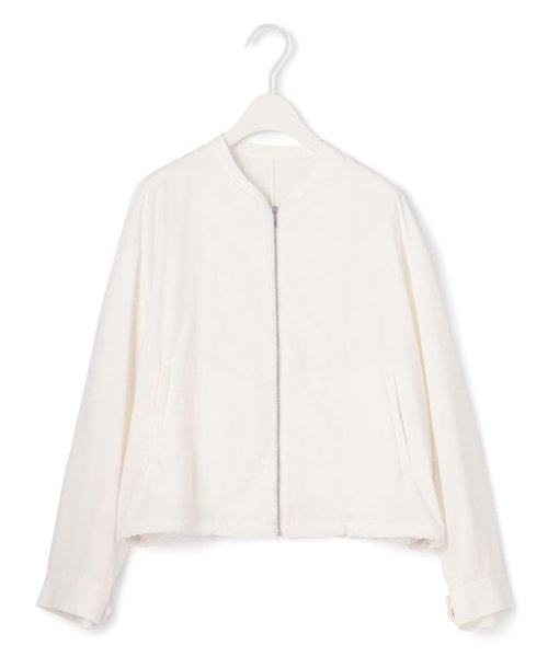 【接触冷感・UVカット・撥水・洗える】 ナイロンタスランツイル ブルゾン 