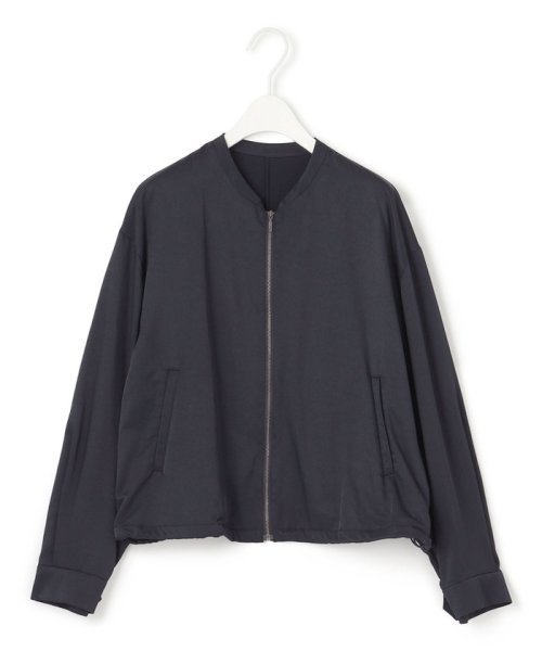 【接触冷感・UVカット・撥水・洗える】 ナイロンタスランツイル ブルゾン 