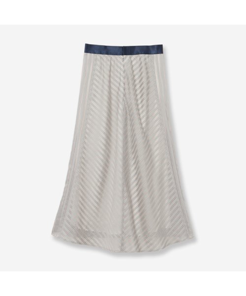 シアーストライプスカート 
