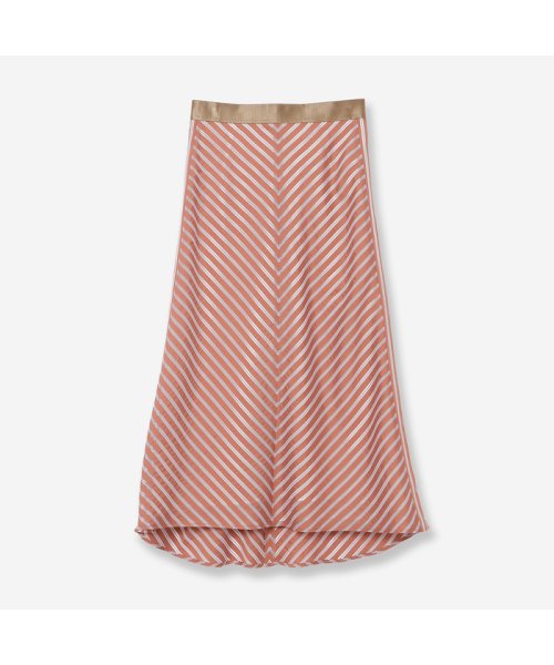 シアーストライプスカート 