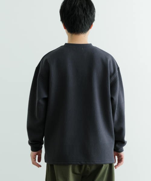 ITEMS URBANRESEARCH(アイテムズアーバンリサーチ（メンズ）)/JQ ランダムボーダー プルオーバー/img11