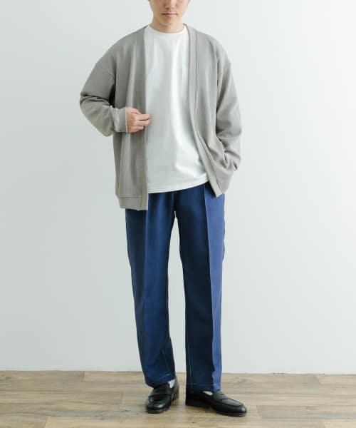 ITEMS URBANRESEARCH(アイテムズアーバンリサーチ（メンズ）)/『イージーケア/UVカット』シンセティックデニム コントラストステッチパンツ/img15