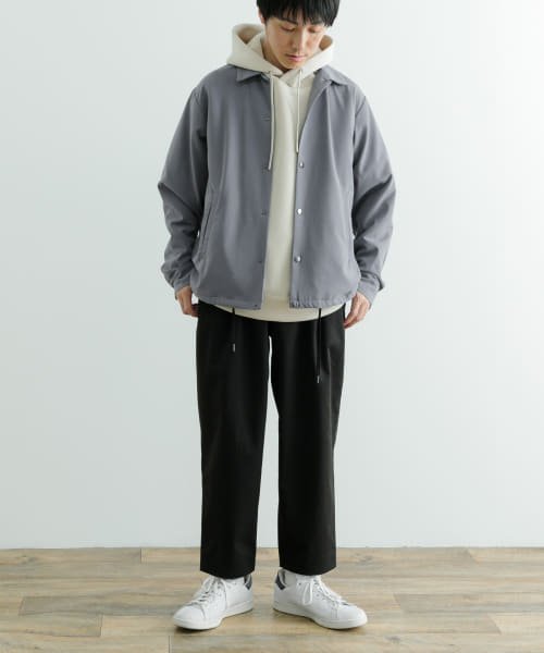 ITEMS URBANRESEARCH(アイテムズアーバンリサーチ（メンズ）)/『セットアップ対応』ウォッシャブル×クールタッチ TRコーチジャケット/img28