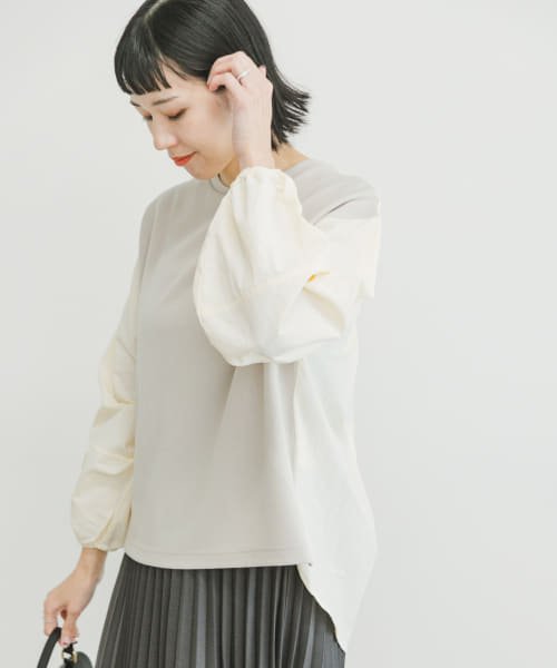 ITEMS URBANRESEARCH(アイテムズ アーバンリサーチ（レディース）)/ナイロンドッキングプルオーバー/img01