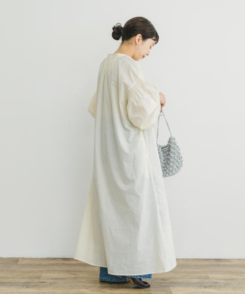 ITEMS URBANRESEARCH(アイテムズ アーバンリサーチ（レディース）)/ボイルボリュームワンピース/img03