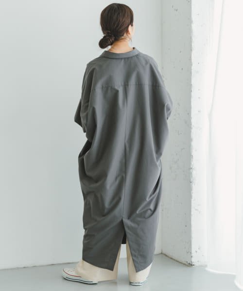 ITEMS URBANRESEARCH(アイテムズ アーバンリサーチ（レディース）)/ドルマンシャツワンピース/img03