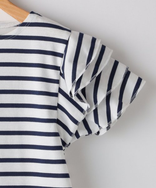 SHIPS KIDS(シップスキッズ)/SHIPS KIDS:80～90cm / オーガニック コットン フリル スリーブ TEE/img03