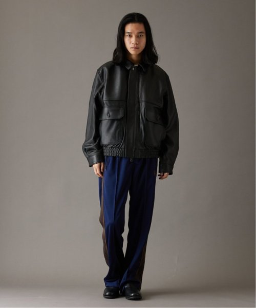 ラム ダッド レザーブルゾン 