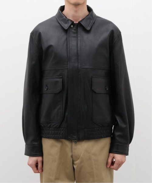 ラム ダッド レザーブルゾン 