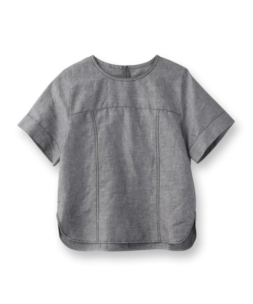 【セットアップ可能】ヘンプシャンブレー Tブラウス 人気・おすすめ｜使いやすい・旅行におすすめ 品質保証 全国発送 日本国内発送・最短翌日お届け