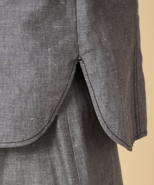 【セットアップ可能】ヘンプシャンブレー Tブラウス 人気・おすすめ｜使いやすい・旅行におすすめ 品質保証 全国発送 日本国内発送・最短翌日お届け