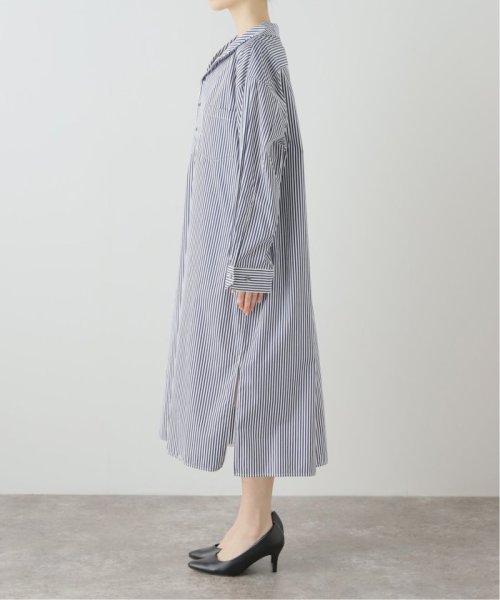 【TICCA / ティッカ】 オープンカラーシャツワンピース TICCA Spick ティッカ ：TBDS 016/NAVY