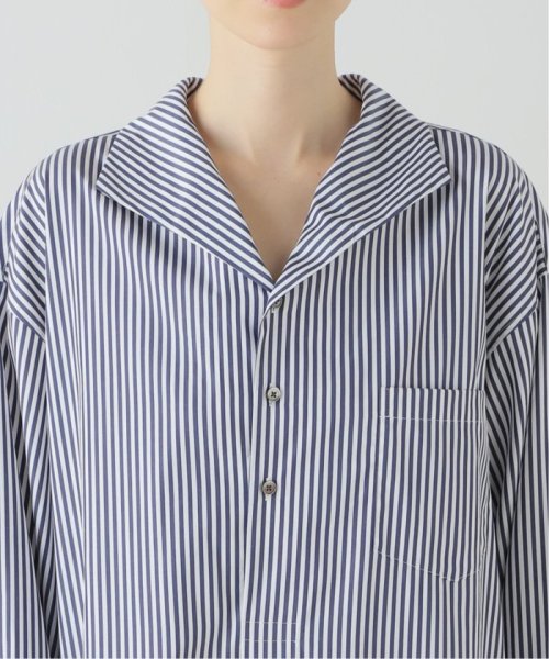 【TICCA / ティッカ】 オープンカラーシャツワンピース TICCA Spick ティッカ ：TBDS 016/NAVY