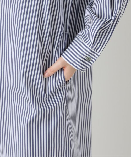 【TICCA / ティッカ】 オープンカラーシャツワンピース TICCA Spick ティッカ ：TBDS 016/NAVY