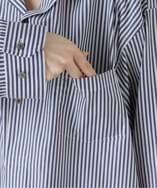 【TICCA / ティッカ】 オープンカラーシャツワンピース TICCA Spick ティッカ ：TBDS 016/NAVY