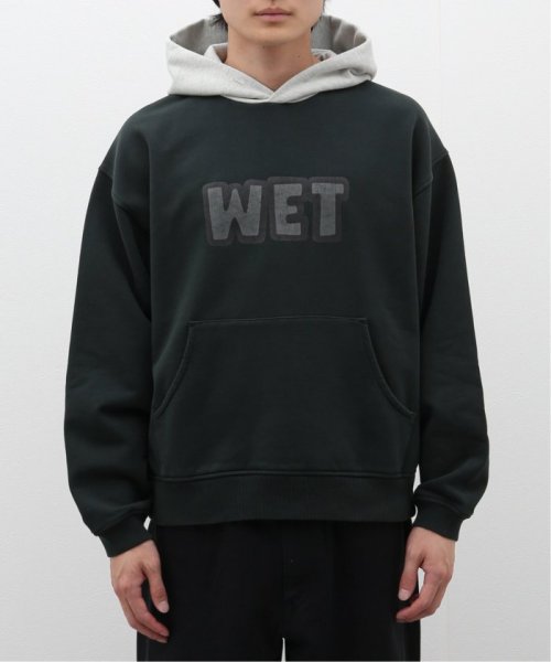 PULP(パルプ)/【ERL / イーアールエル】MEN WET BLACK HOODIE KNIT/img16