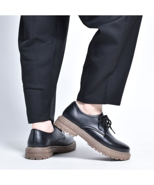 SVEC(シュベック)/カジュアルシューズ メンズ スエード 靴 おしゃれ 大人 厚底 スニーカー オックスフォード 疲れない 軽量 軽い 韓国 ヒール 歩きやすい 革靴 カジュアル/img25
