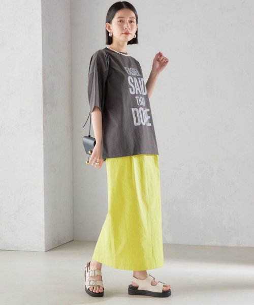 SHIPS WOMEN(シップス　ウィメン)/【SHIPS別注】81BRANCA:5分袖 ロゴ TEE 24SS ◇/img29