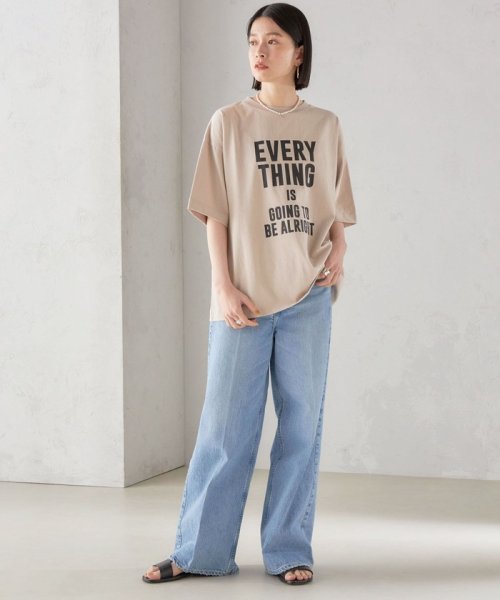 SHIPS WOMEN(シップス　ウィメン)/【SHIPS別注】81BRANCA:5分袖 ロゴ TEE 24SS /img47