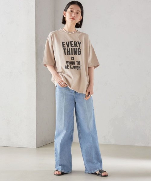 SHIPS WOMEN(シップス　ウィメン)/【SHIPS別注】81BRANCA:5分袖 ロゴ TEE 24SS /img48