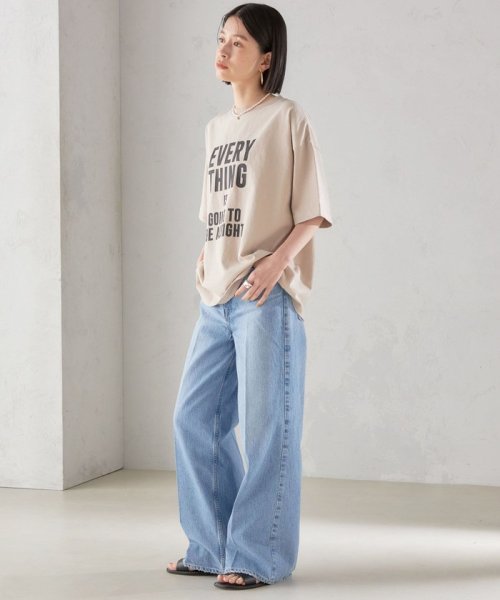 SHIPS WOMEN(シップス　ウィメン)/【SHIPS別注】81BRANCA:5分袖 ロゴ TEE 24SS /img49