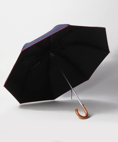 POLO RALPH LAUREN(umbrella)(ポロラルフローレン（傘）)/晴雨兼用折りたたみ日傘　ワンポイントオーバーロック/img01
