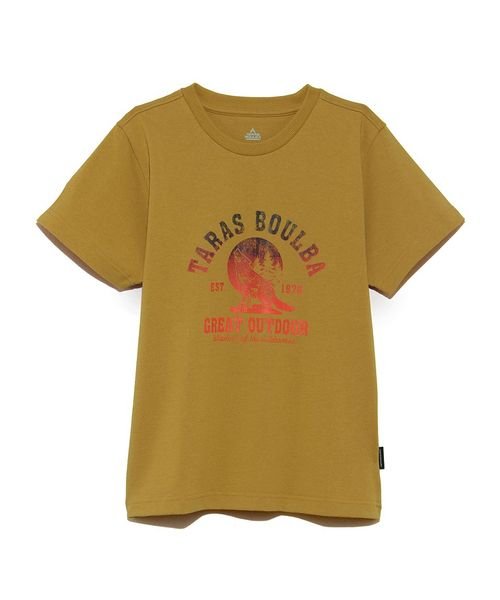 TARAS BOULBA(タラスブルバ)/ジュニア ヘビーコットンプリントTシャツ（コヨーテ）/img01