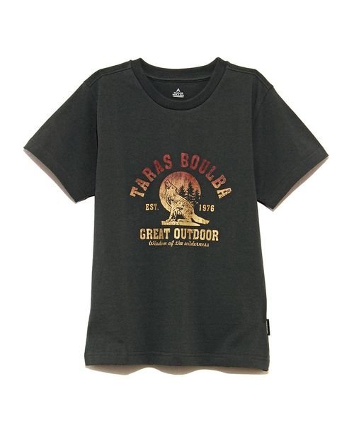 TARAS BOULBA(タラスブルバ)/ジュニア ヘビーコットンプリントTシャツ（コヨーテ）/img02