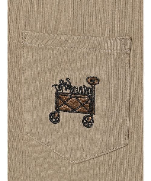 TARAS BOULBA(タラスブルバ)/ジュニア ヘビーコットンポケットTシャツ（モチーフ刺繍）/img09