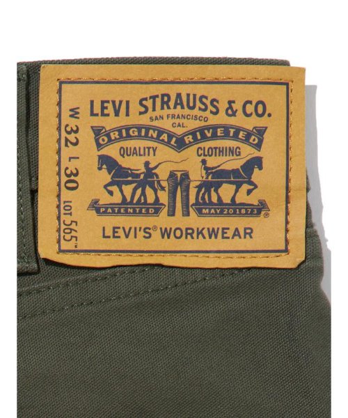 Levi's(リーバイス)/WORKWEAR 565（TM） ダブルニー パンツ カーキ OLIVE/img12