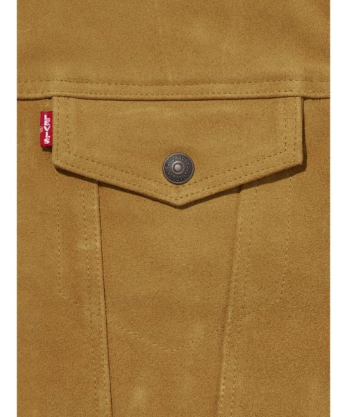 Levi's(リーバイス)/RED TAB PREMIUM スエード トラッカージャケット ブラウン HIGHLAND/img08